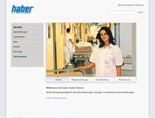 Tablet Screenshot of haber-online.de